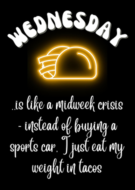 Wednesday Quote Poster