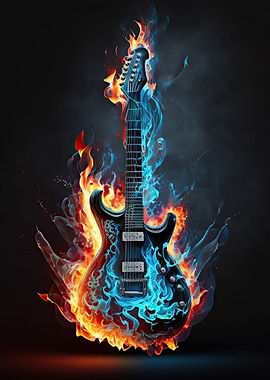 Guitar fire