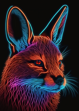 Rabbit neon