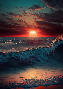 Beautiful Sunset Beach