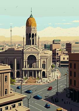 Erbil Pixel Art