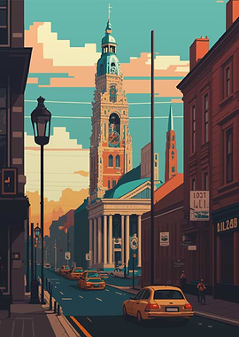 lodz Pixel Art