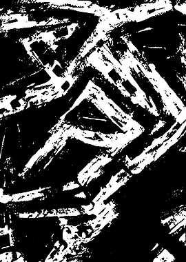 Black and White Abstract