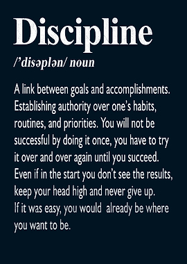 Discipline Motivation