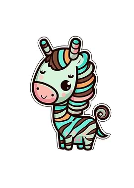 Kawaii Cute Happy Rainbow