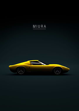 1967 Miura P400 Yellow