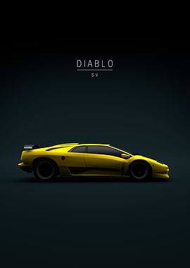 Lamborghini Diablo SV Yell
