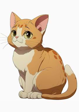 Cartoon Cat Animal