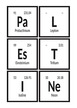 Palestine Periodic Table