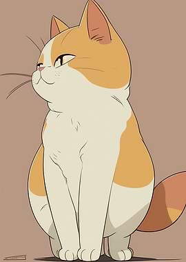 Cartoon Cat Animal