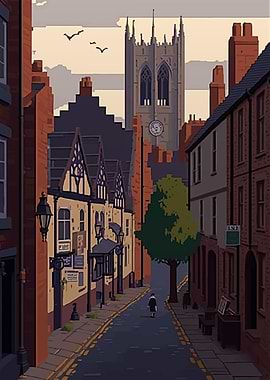 Durham Pixel art