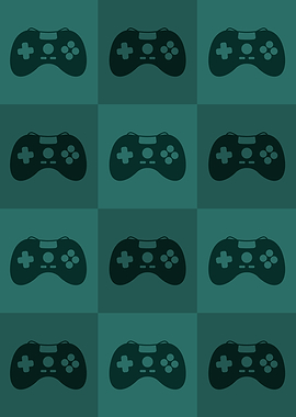 Gamer Controllers Teal