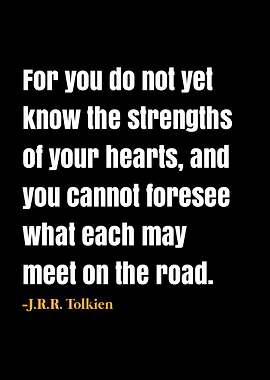 JRR Tolkien Quote
