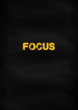 Focus Motivation Word