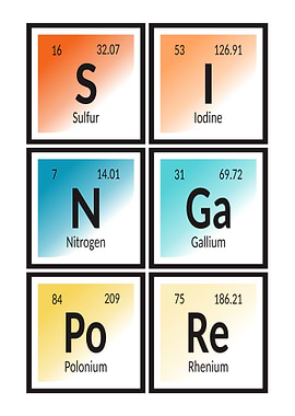 Singapore Periodic Table