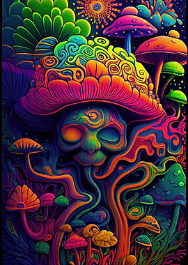 Trippy Mushrooms 4