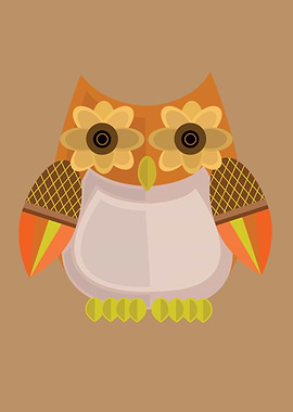 Harvest Owl Orange