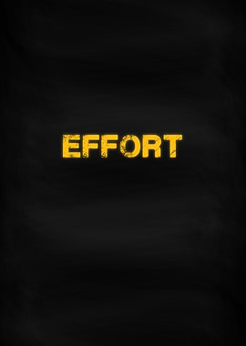 Effort Motivation Word