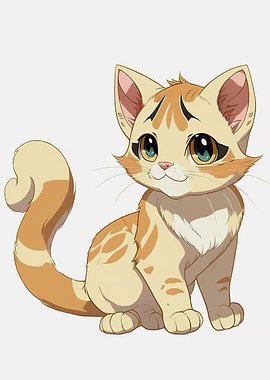 Cartoon Cat Animal