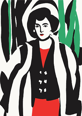 French Fashionable Woman