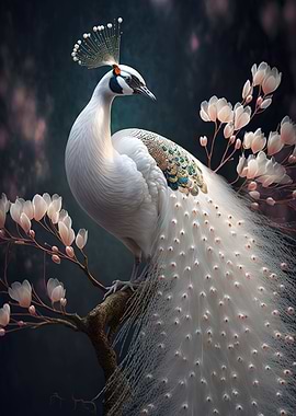 Magnificent peacock