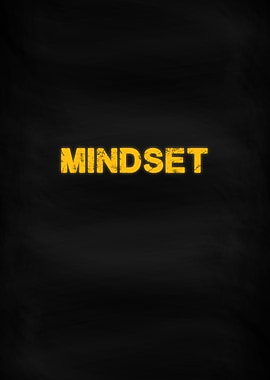 Mindset Motivation Word