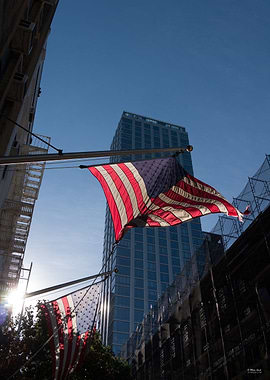 American Flag New York