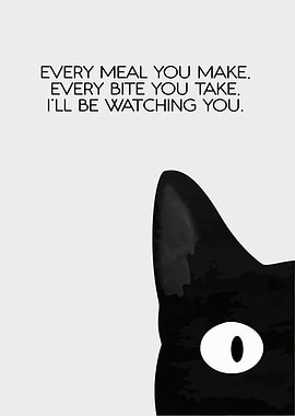 meow watching you