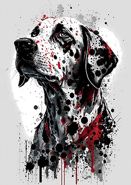 Dalmatian Portrait