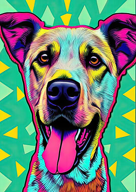 Pop Art Dog 12