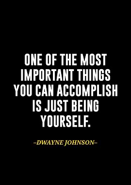 Dwayne Johnson quote