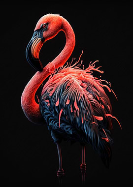 pink flamingo