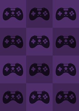 Gamer Controllers Purple