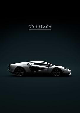 Countach LPI 800 4 White
