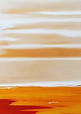 Modern beige painting