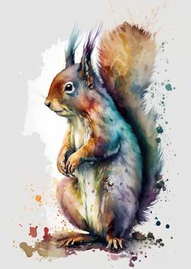 Whimsical Squirrel