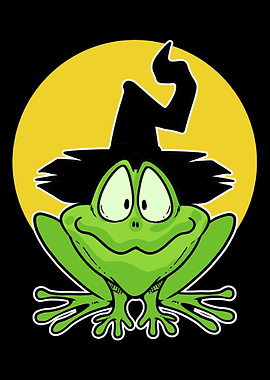 Witch Frog Sorceress Gift