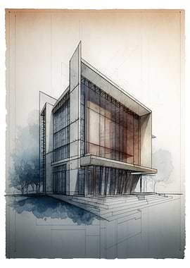 Modern Architecture Art