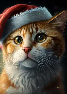 cat christmas