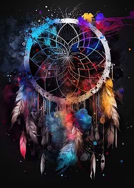 Colorful Dreamcatcher