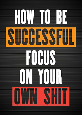 How to be Successful