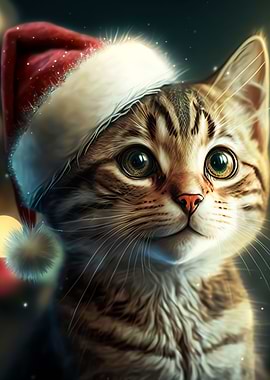 cat christmas