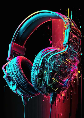 Headphone Colorful