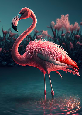 pink flamingo