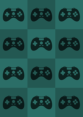 Gamer Controllers Teal