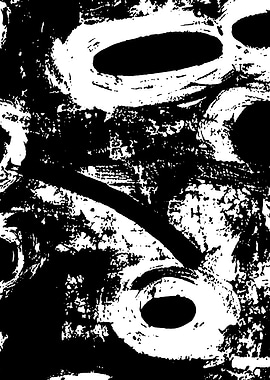 Black and White Abstract