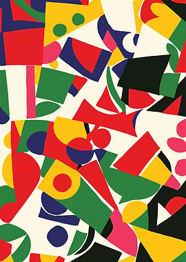 Abstract Paper Cutouts