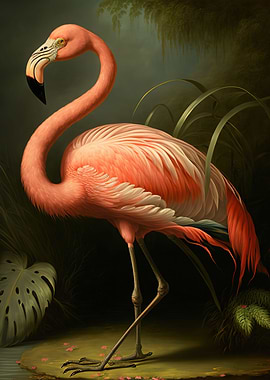 pink flamingo
