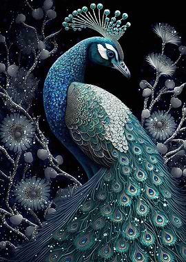 Peacock Animal Colorfull