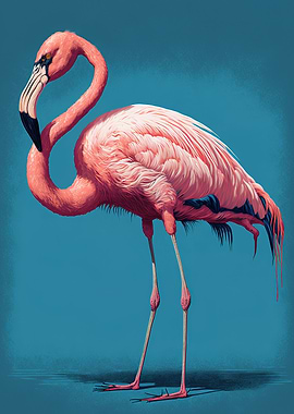 pink flamingo